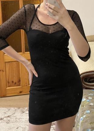 Вечернее платье с кружевом коктельное черное платье s incity