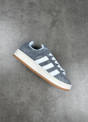 Адідас кампус кеди сірі adidas campus 00s grey white5 фото