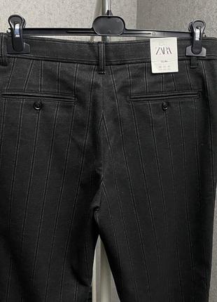 Темно-сірі штани від бренда zara5 фото