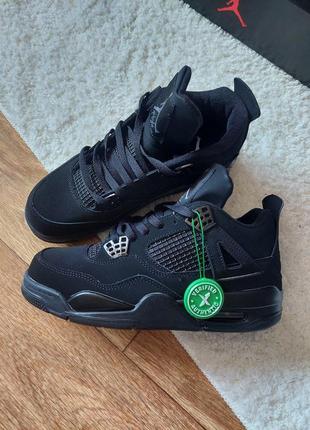 Nike air jordan retro 4 black cat