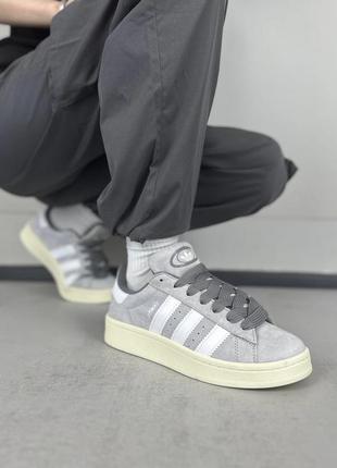 Адідас кампус кеди сірі adidas campus 00s grey2 фото