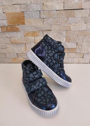 Ортопедичні високі кеди 19,5 см theo leo