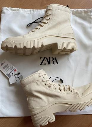 Чоботи ботинки, ботинки zara тканевые, сапоги сапожки, демисезонные ботинки8 фото