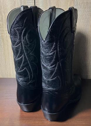 Ковбойські чоботи козаки durango leather boots5 фото