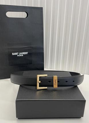 Ремень ysl yves saint laurent с коробкой5 фото