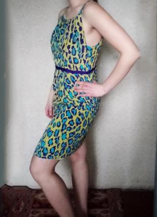 Сукня літня леопардова  сарафан плаття