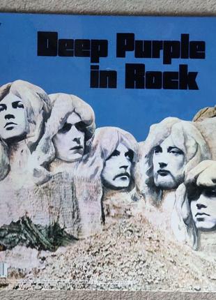 Виниловая пластинка deep purple "in rock" 1970/2016.новая.