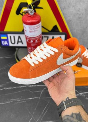 Кросівки чоловічі nike orange4 фото