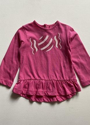 Реглан для маленькой девочки.