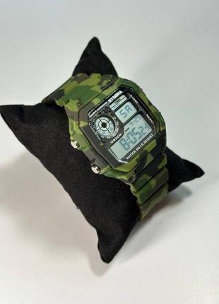Армейские камуфляжные часы synoke arm 9619 (original)2 фото