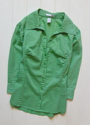 H&m. размер 36 (6) или xs-s. яркая блуза для девушки