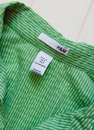 H&m. размер 36 (6) или xs-s. яркая блуза для девушки2 фото