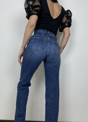 Прямые плотные джинсы topshop5 фото