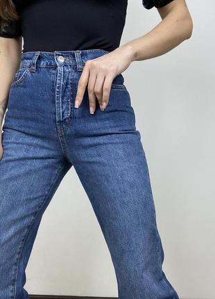 Прямі щільні джинси topshop7 фото