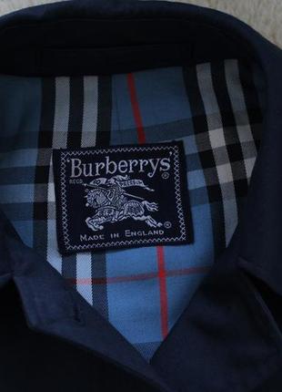 Невероятной красоты винтажный тренч burberrys made in england7 фото