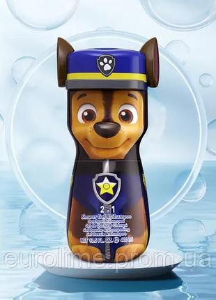 Гель для мытья тела и волос paw patrol 2in1 shower gel & shampoo для детей 400 мл2 фото