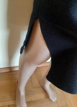 Платье миди итальянского бренда tortona 21, шерсть, кашемир, шовк4 фото