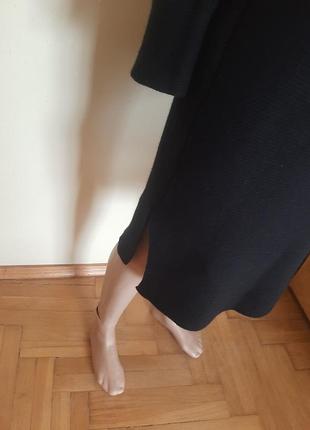 Платье миди итальянского бренда tortona 21, шерсть, кашемир, шовк3 фото