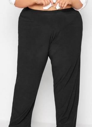Черные брюки большого размера от slimma.2 фото