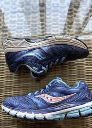 Кроссовки saucony power grid синие оригинал3 фото