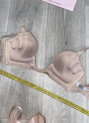 Бежевый лиф для глубокого декольте wonderbra 70c.5 фото