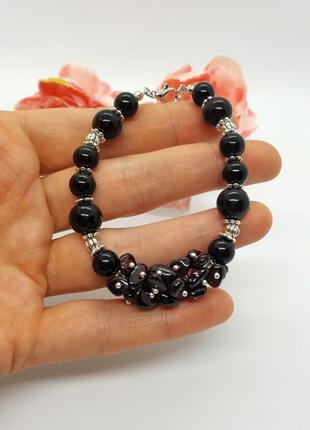 💫🐦 изысканный браслет из натурального граната