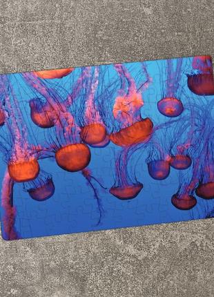 Пазл медузы. картон а5, 802 фото