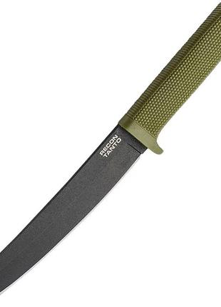 Нож cold steel recon tanto sk5 с чехлом (49lrtz) зеленый