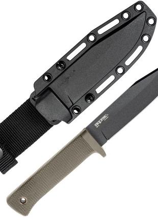 Нож cold steel srk compact sk-5 с чехлом (49lckd) олива