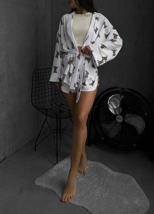 Женская пижама домашний костюм с шортами8 фото