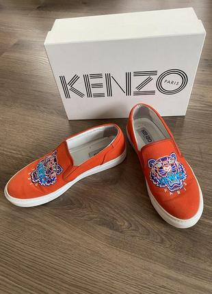 Слипоны кеды кроссовки туфли kenzo2 фото