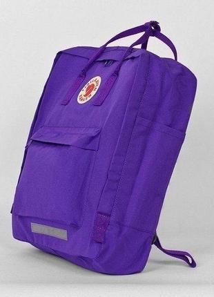 Водонепроницаемый рюкзак fjallraven kanken портфель фиолетовый канкен школьный5 фото