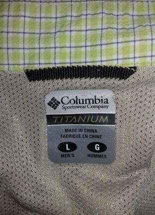 Рубашка columbia titanium треккинговая. легкая. быстросохнущая.7 фото