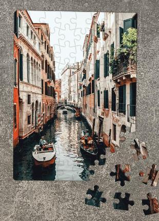 Пазл венеция. картон а4, 801 фото