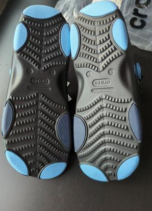 Крокс классік сандалі чорні crocs classic sandal all-terrain black / oxygen7 фото