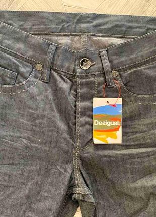 Стильные прямые джинсы desigual р.32/м оригинал!1 фото