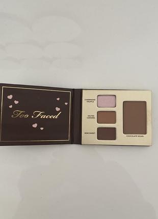 Too faced палетка теней1 фото