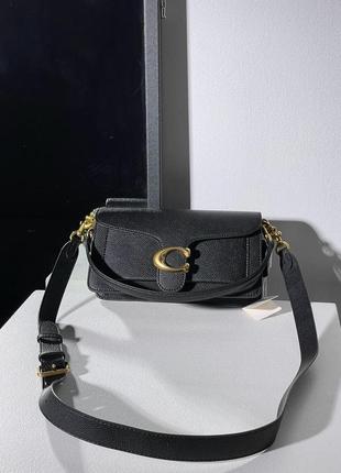 Жіноча сумка coach tabby shoulder bag 26 with signature canvas ch3 premium7 фото