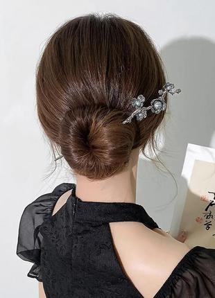 Китайская палочка для волос цветы сакуры3 фото
