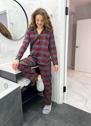 Піжама червона жіноча do2801/1