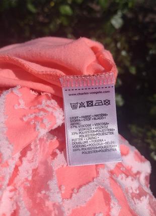 Яркая розовая летняя длинная юбка charles voegele8 фото