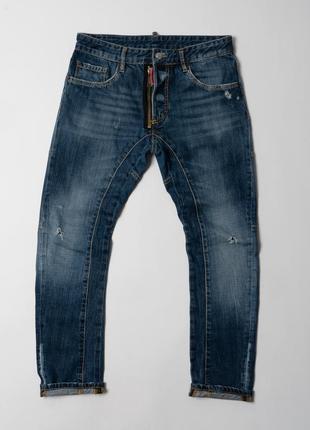 Dsquared2 tidy biker jeans ”be cool be nice” чоловічі штани2 фото