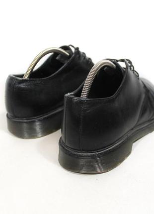 Туфли кожаные dr martens low стиль черные мужские размер 426 фото