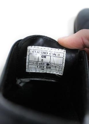 Туфли кожаные dr martens low стиль черные мужские размер 428 фото