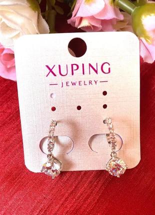 Серьги xuping jewelry из нержавеющей стали1 фото