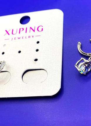 Серьги xuping jewelry из нержавеющей стали4 фото