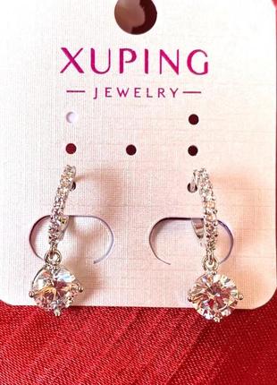 Серьги xuping jewelry из нержавеющей стали3 фото