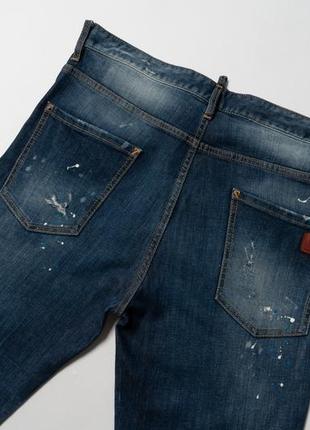 Dsquared2 distressed denim jeans  чоловічі джинси6 фото