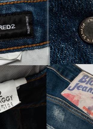 Dsquared2 distressed denim jeans  чоловічі джинси10 фото