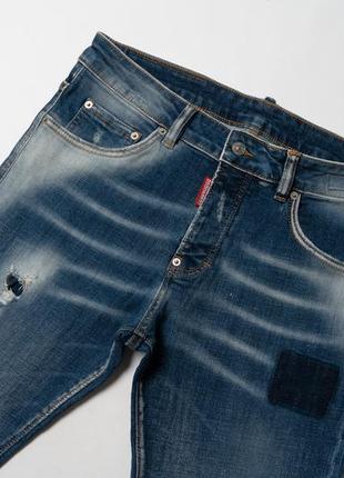 Dsquared2 distressed denim jeans  чоловічі джинси3 фото